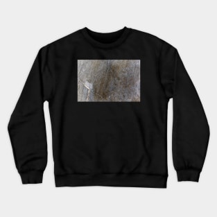 Braised Stone Texture Etched Crewneck Sweatshirt